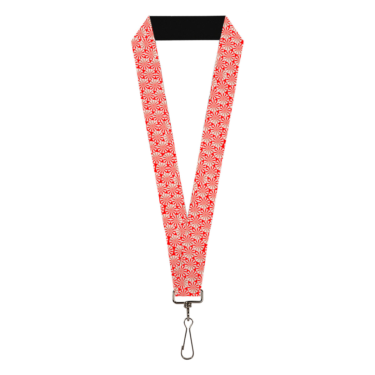 Lanyard - 1.0" - Peppermint Candies Lanyards Buckle-Down