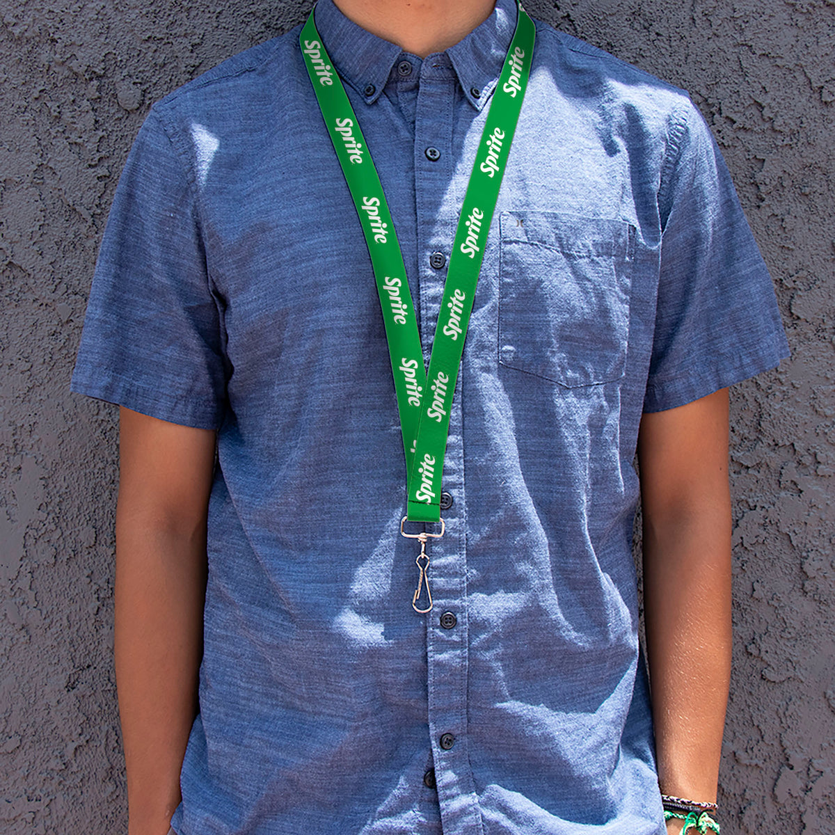 Lanyard - 1.0" - SPRITE Logo Green/White Lanyards Coca-Cola