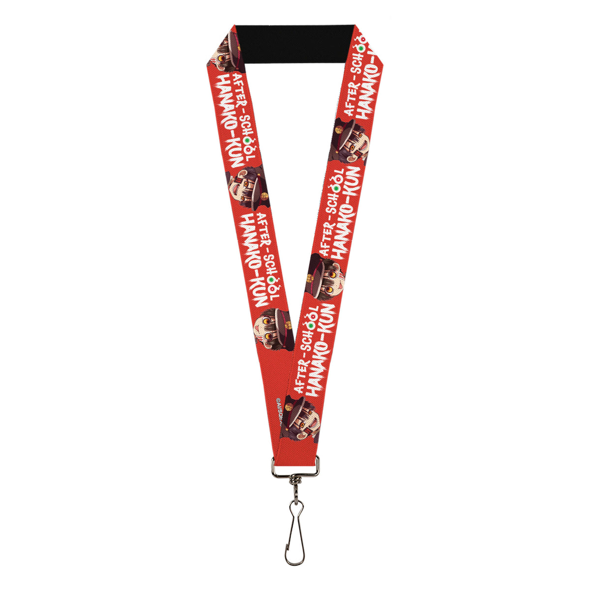 Lanyard - 1.0" - AFTER-SCHOOL HANAKO-KUN Twin Brothers Pose and Title Logo Red/White Lanyards After-School Hanako-Kun