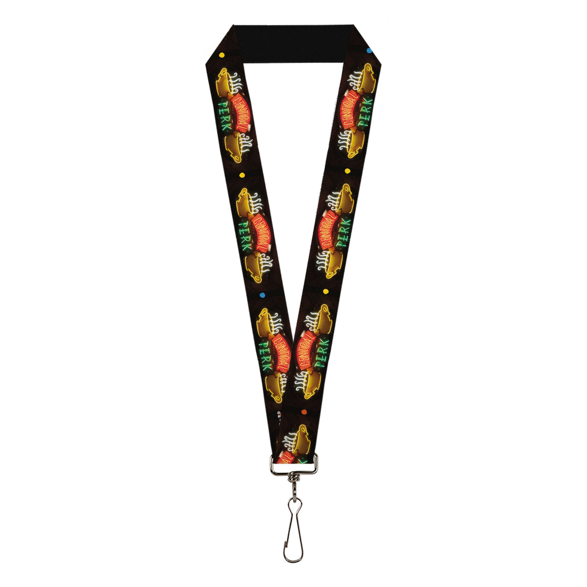 Lanyard - 1.0" - Friends CENTRAL PERK Neon Sign Lanyards Friends