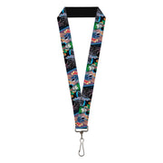 Lanyard - 1.0" - Joker BANG Gun Alley Pose CLOSE-UP Lanyards DC Comics