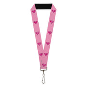 Lanyard - 1.0" - Superman Shield Pink Lanyards DC Comics