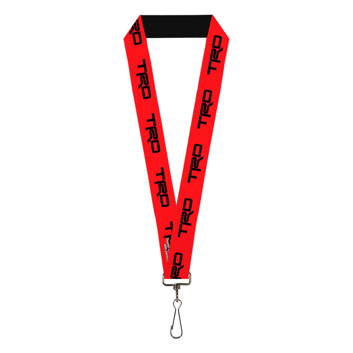 Lanyard - 1.0" - Toyota Racing Development TRD Logo Red/Black Lanyards Toyota