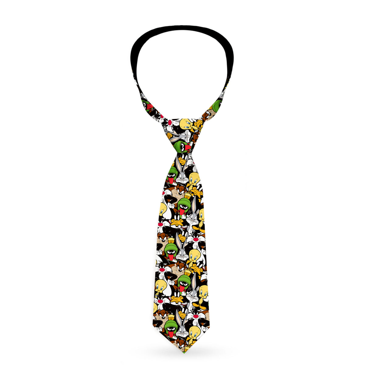 Necktie Standard - Looney Tunes 6-Character Stacked Collage Neckties Looney Tunes
