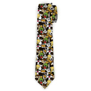 Necktie Standard - Looney Tunes 6-Character Stacked Collage Neckties Looney Tunes