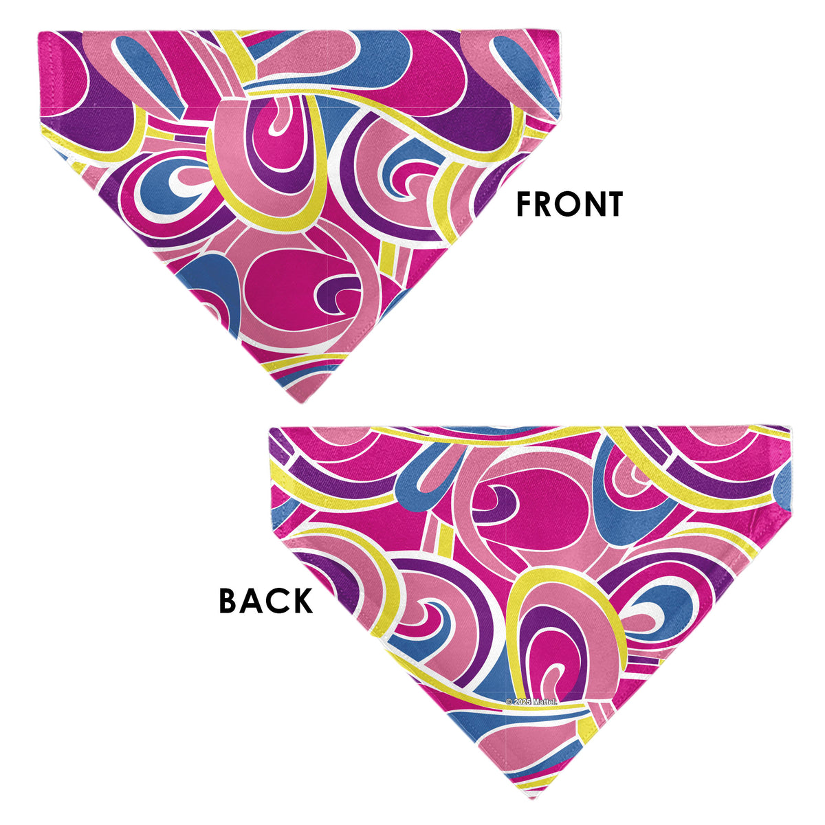 Pet Bandana - Barbie Swirl Pinks/Multi Color Pet Bandanas Barbie