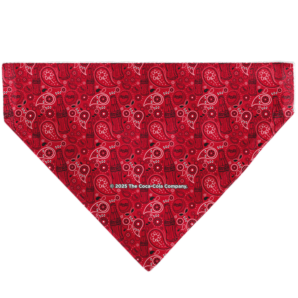Pet Bandana - Coca-Cola Icons Bandana Collage Red/Black/White Pet Bandanas Coca-Cola
