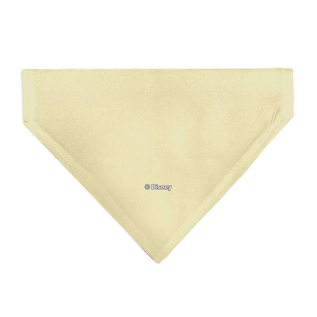 Pet Bandana - Rapunzel NEVER STOP EXPLORING Castle Pose Beige/Red/White Pet Bandanas Disney