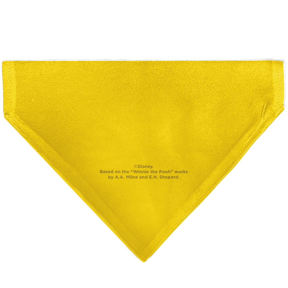 Pet Bandana - Winnie the Pooh Winking Smiling Face Golden Yellow Pet Bandanas Disney