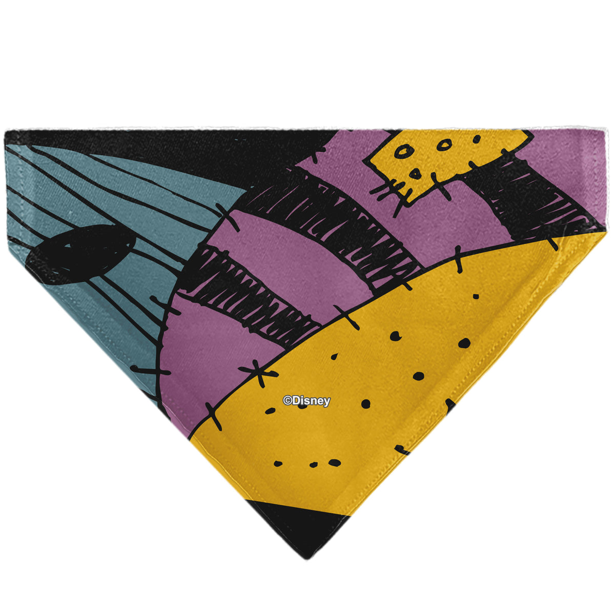 Pet Bandana - The Nightmare Before Christmas Sally Dress Patchwork Pet Bandanas Disney