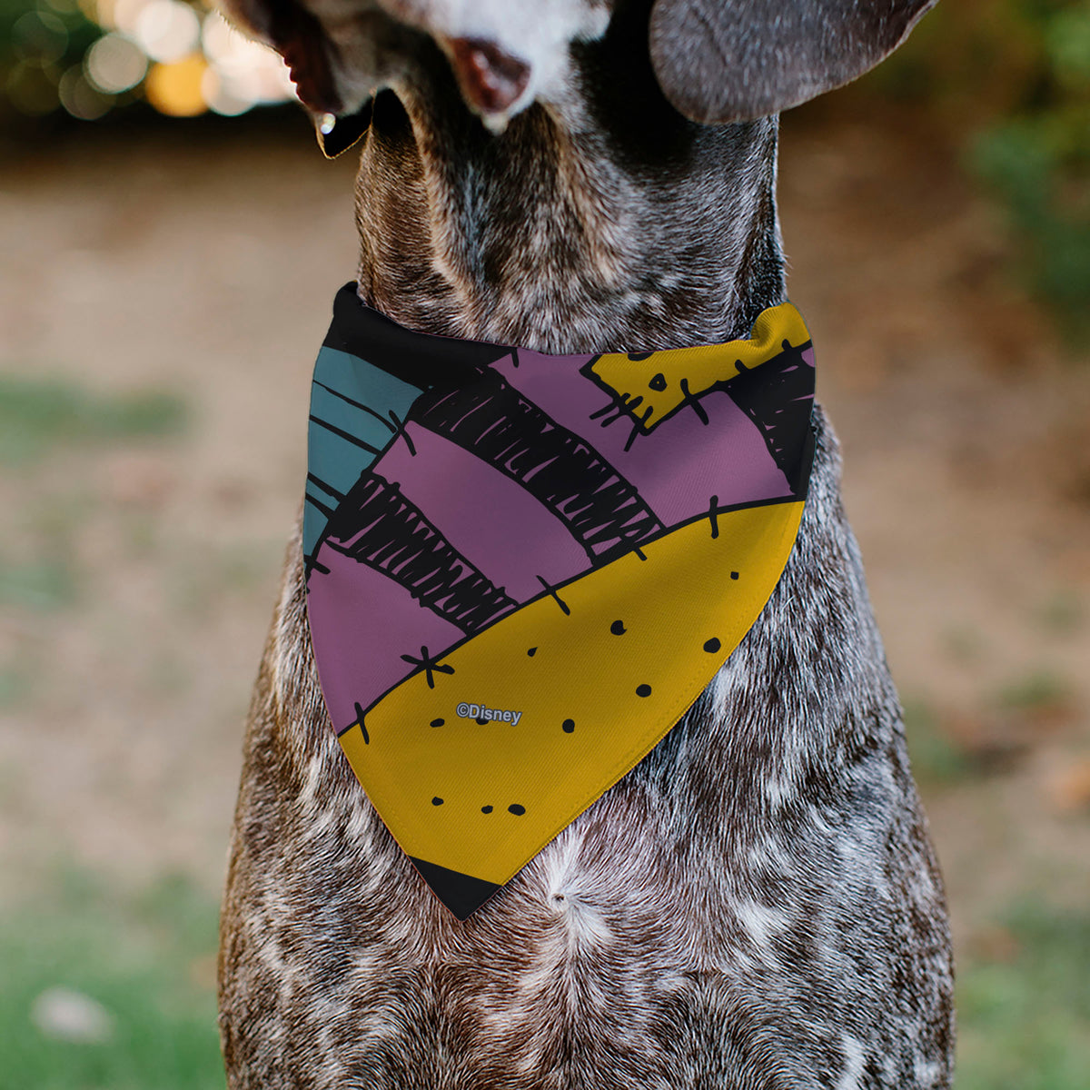 Pet Bandana - The Nightmare Before Christmas Sally Dress Patchwork Pet Bandanas Disney