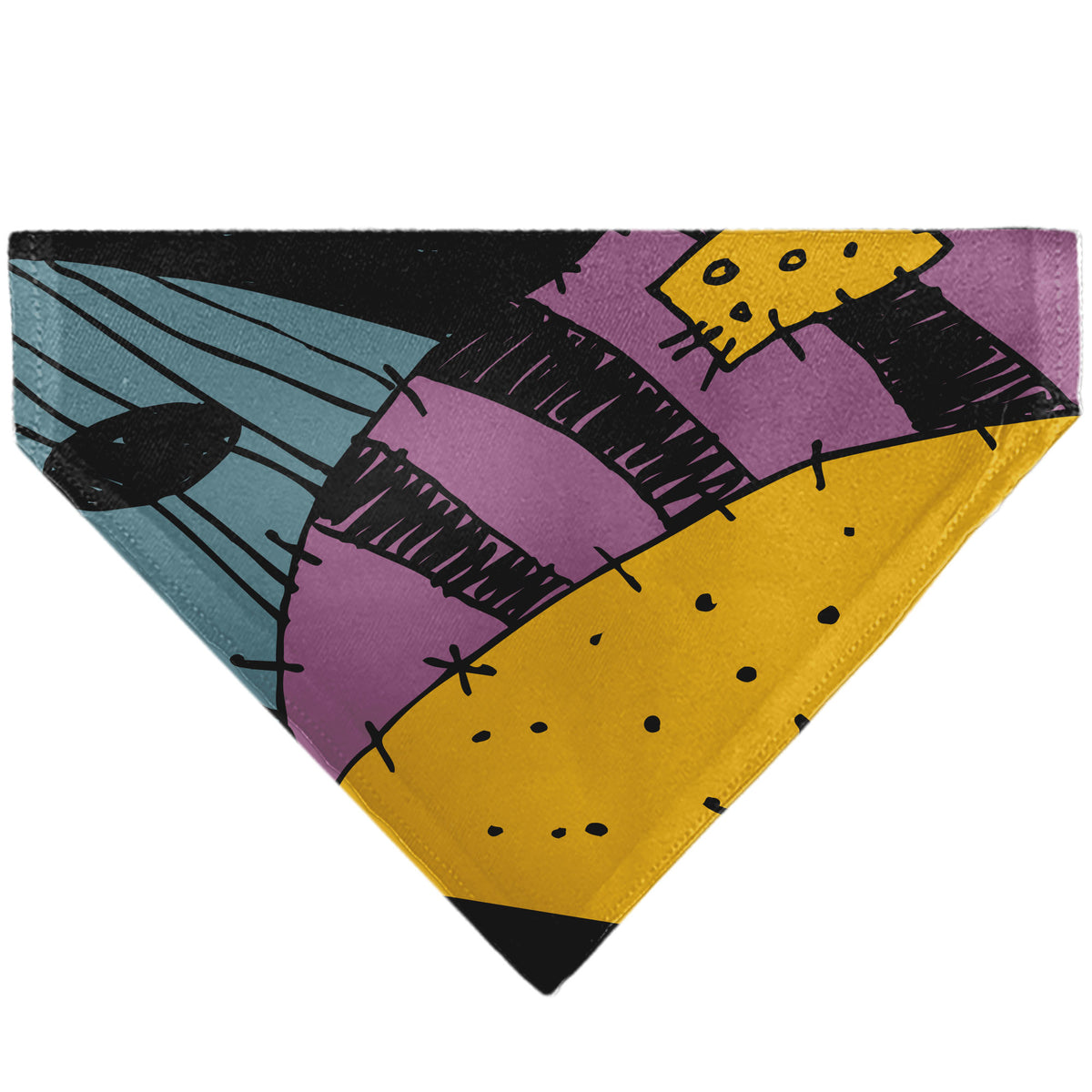 Pet Bandana - The Nightmare Before Christmas Sally Dress Patchwork Pet Bandanas Disney