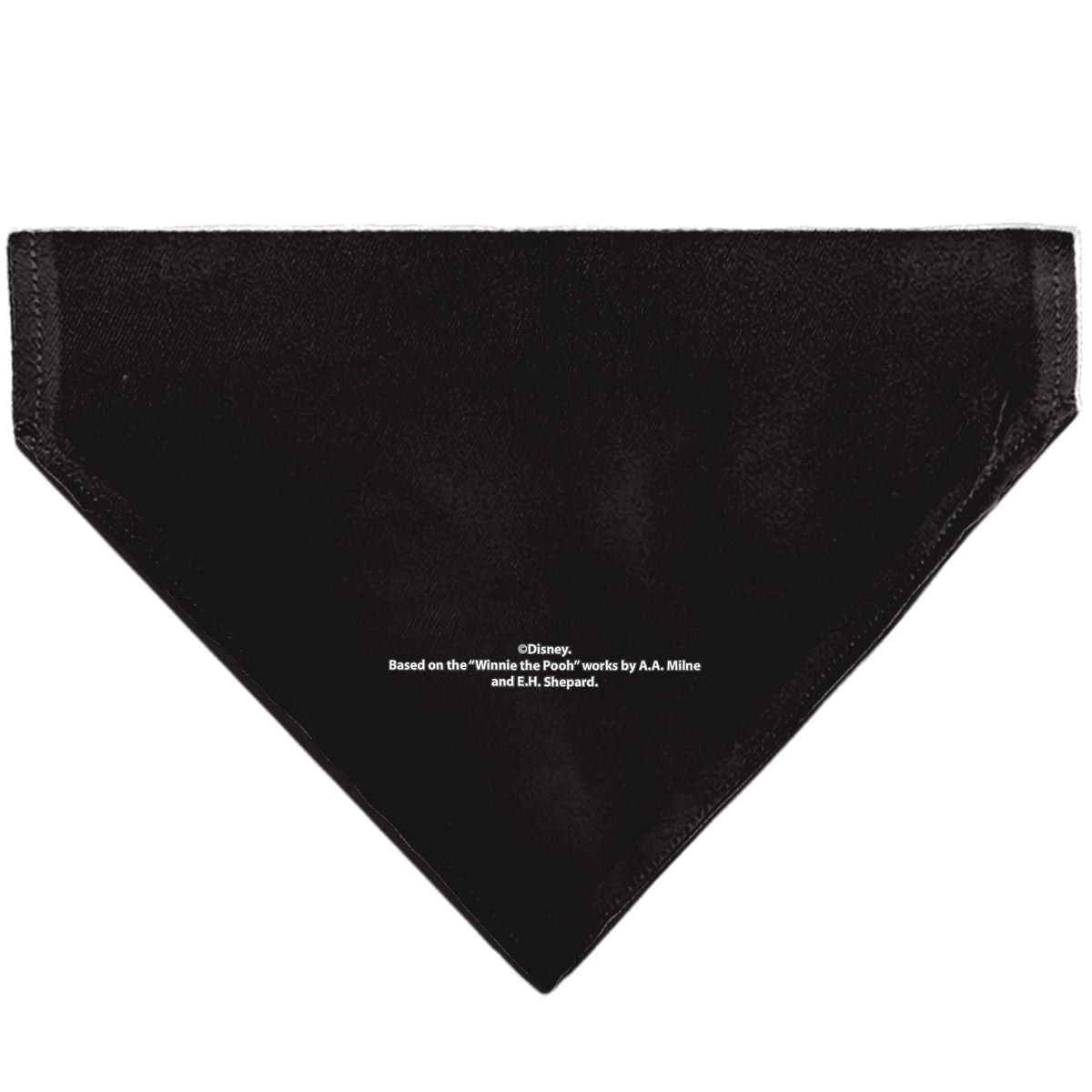 Pet Bandana - Winnie the Pooh Characters and Hunny Pots Collage Black Pet Bandanas Disney