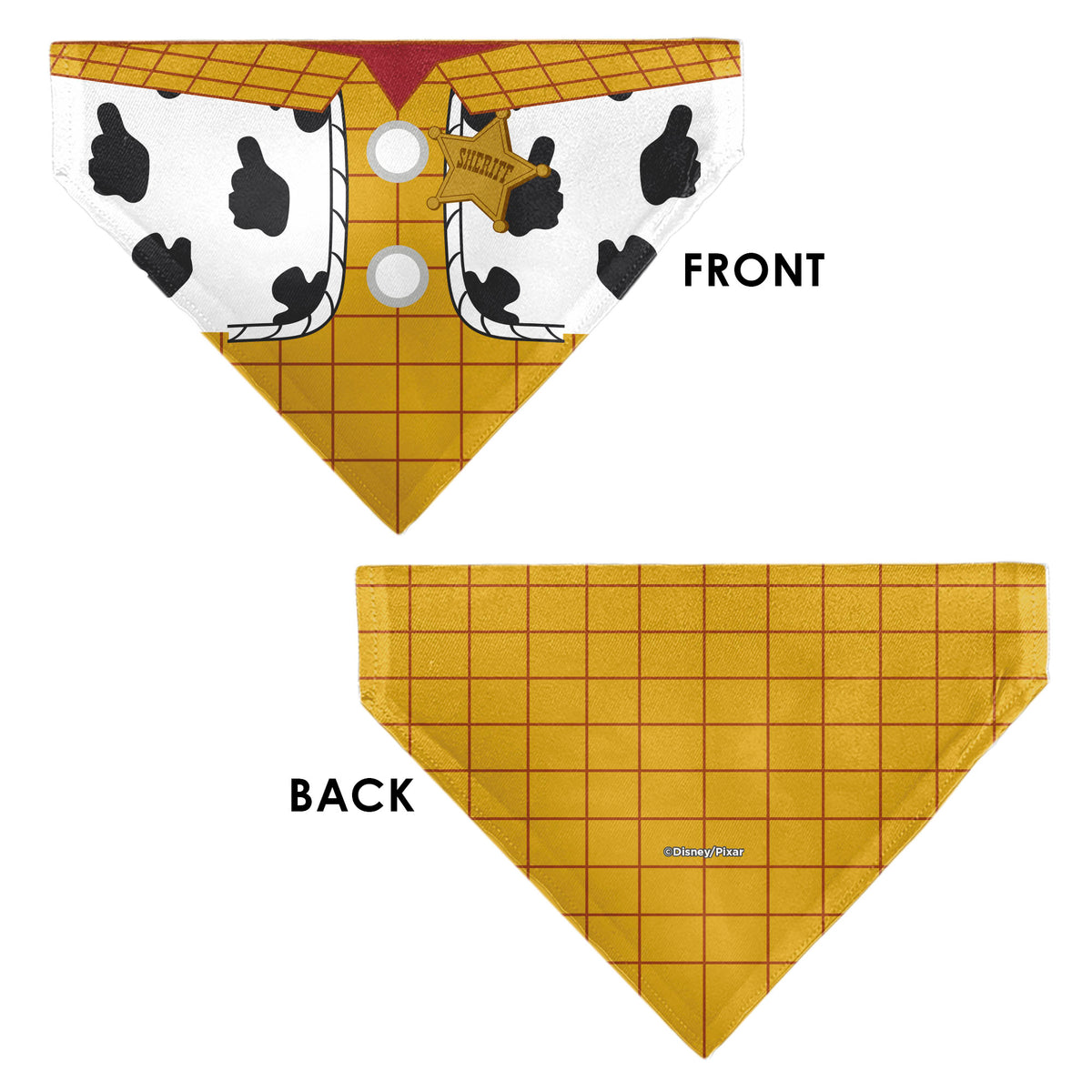 Pet Bandana - Toy Story Woody Bounding Costume Bodice Pet Bandanas Disney