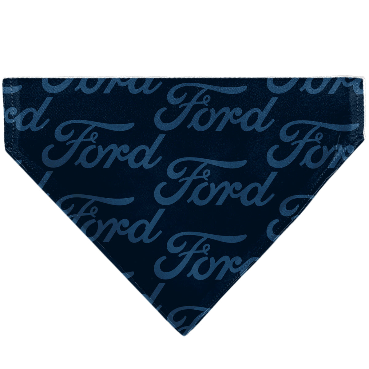 Pet Bandana - FORD Script Stacked Blues/Red Pet Bandanas Ford