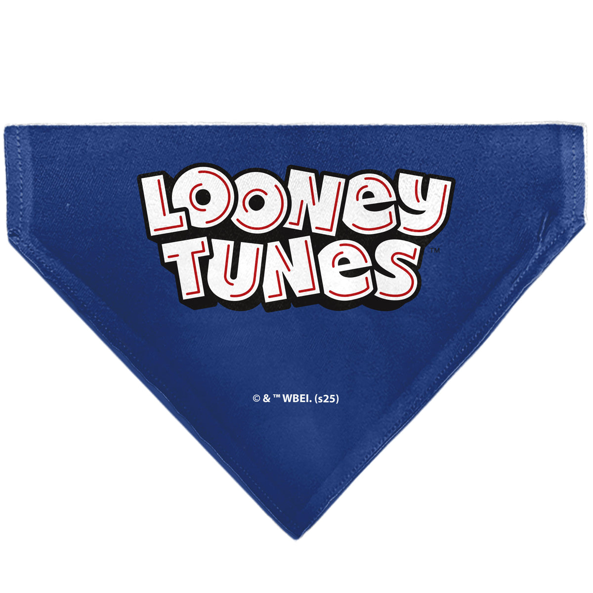 Pet Bandana - LOONEY TUNES Seven Character Stack Pose Blue Pet Bandanas Looney Tunes