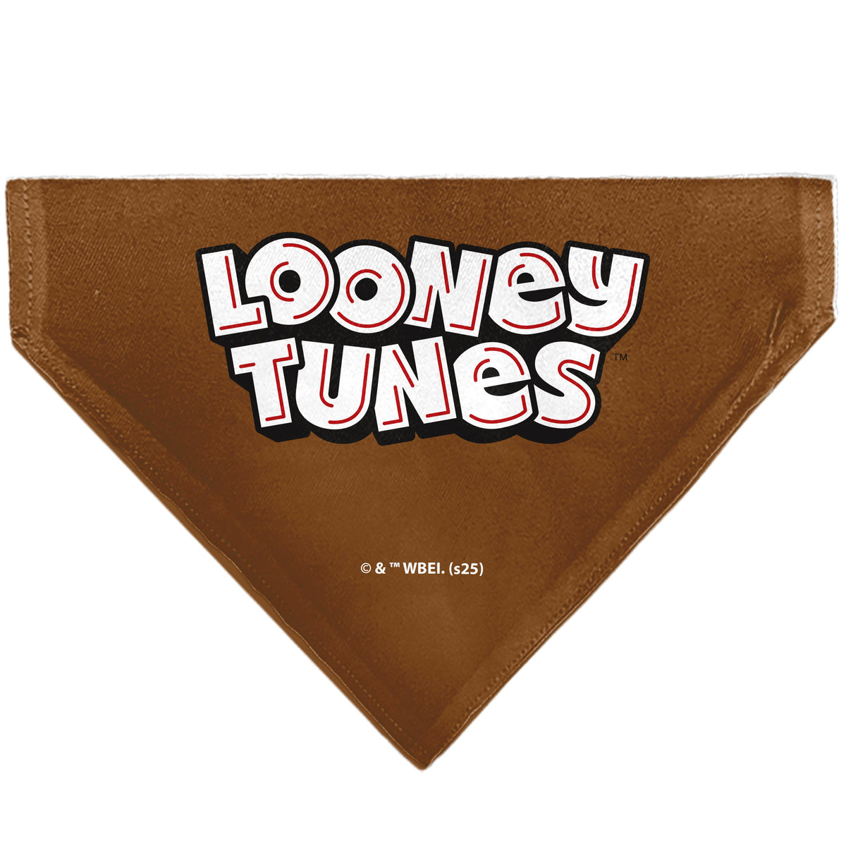 Pet Bandana - LOONEY TUNES Taz Tasmanian Devil Face Close-Up Brown Pet Bandanas Looney Tunes