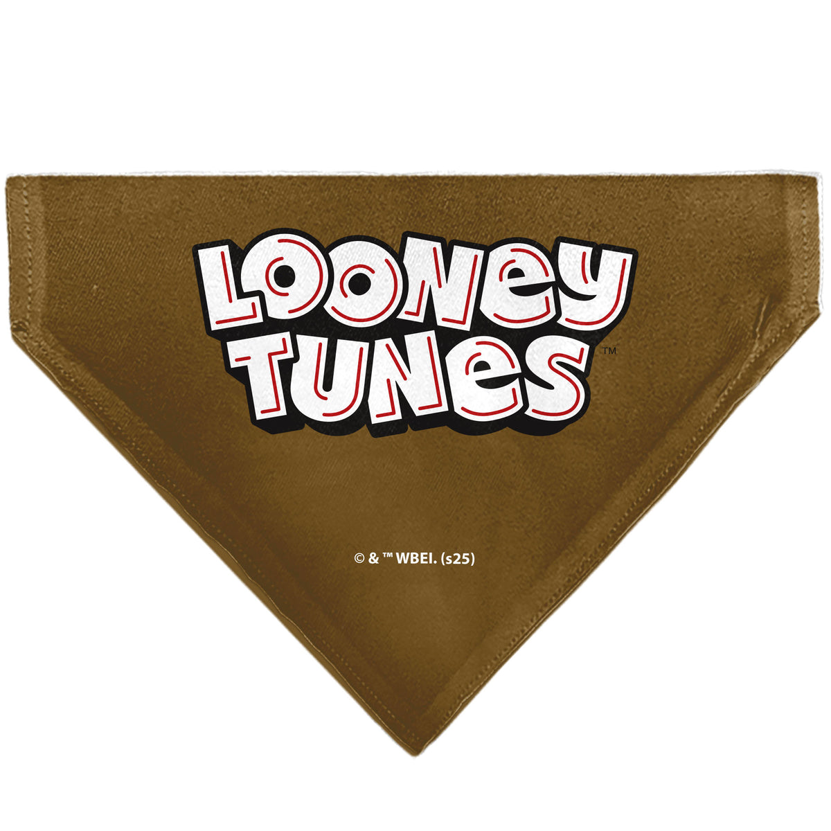 Pet Bandana - LOONEY TUNES Wile E. Coyote Face Close-Up Brown Pet Bandanas Looney Tunes