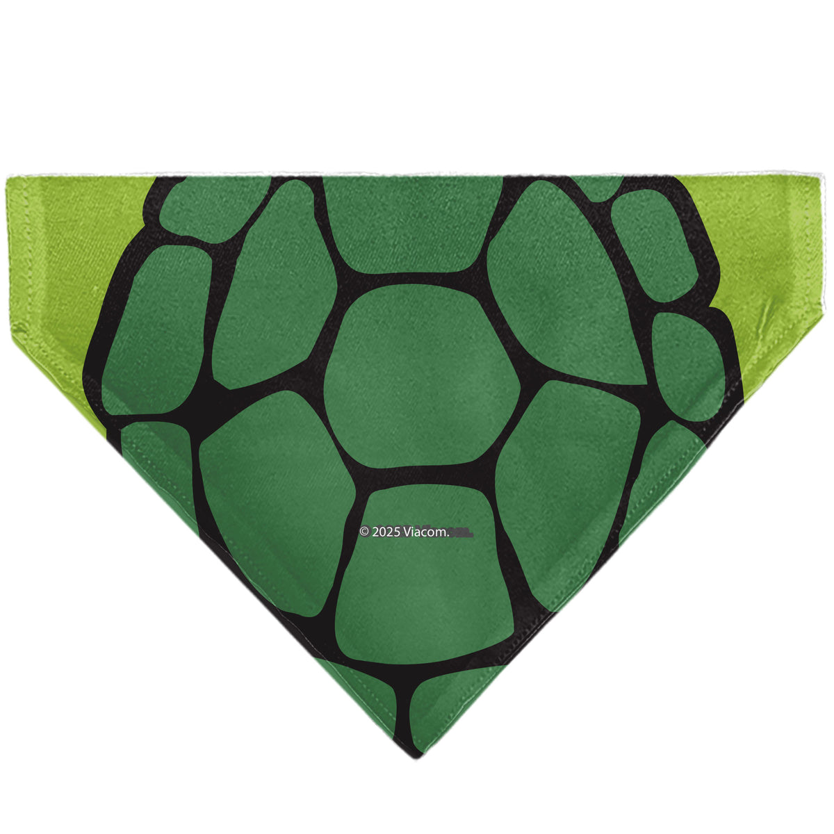 Pet Bandana - Ninja Turtles Leonardo Face and Turtle Shell Character Close-Up Green Pet Bandanas Teenage Mutant Ninja Turtles