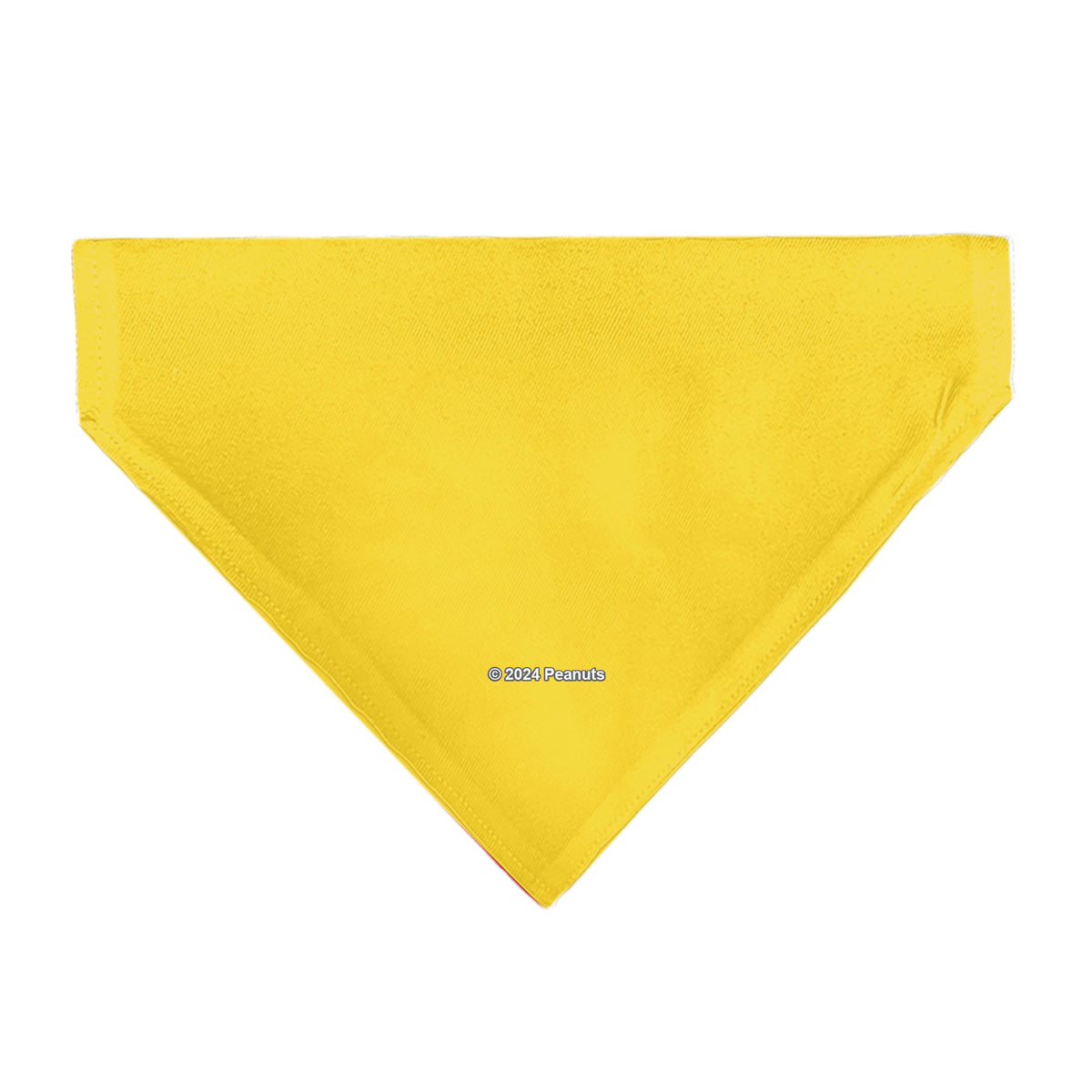 Charlie Brown Zig Zag Stripe Pet Bandana – Peanuts Fan Gear Yellow/Black Pet Bandanas Peanuts