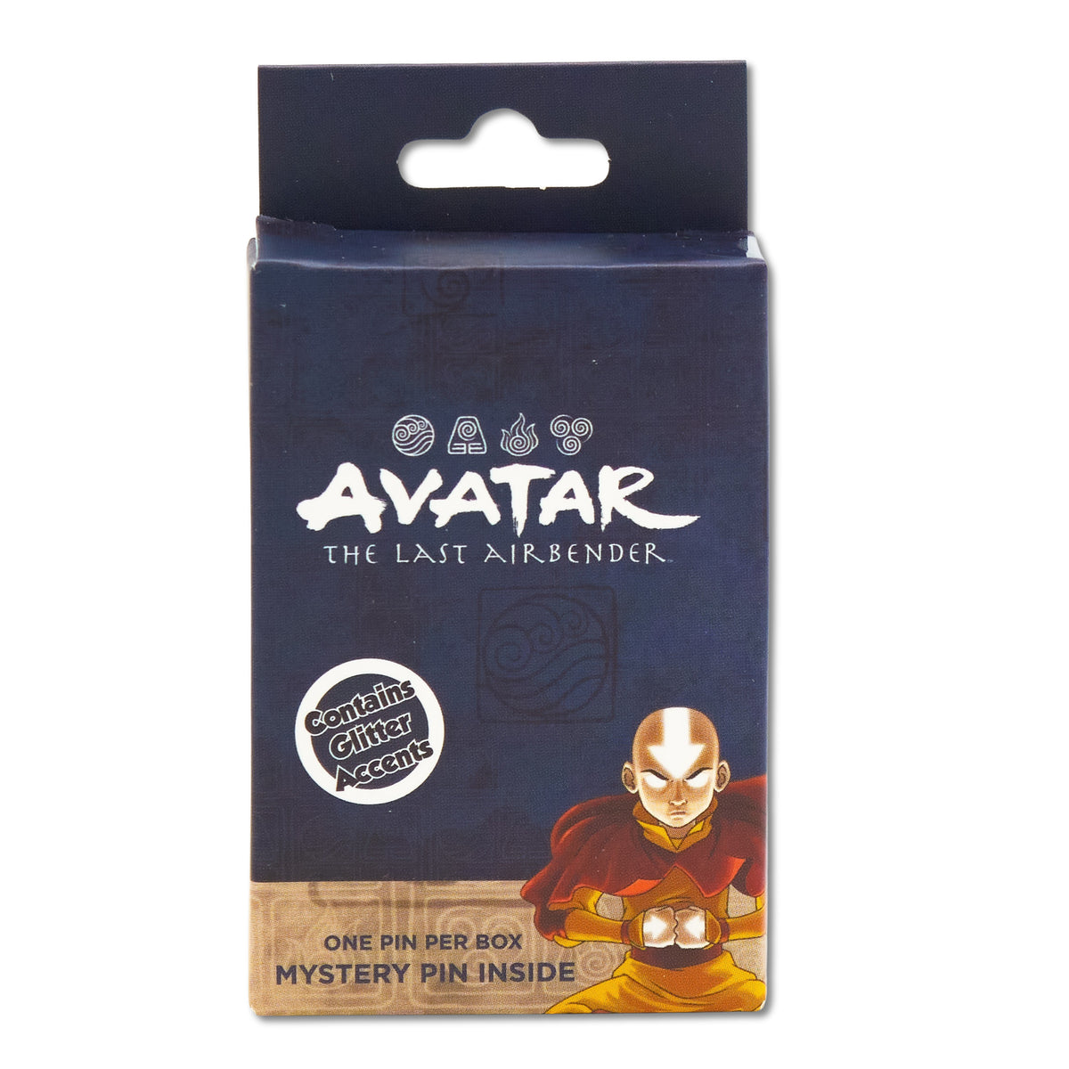 Nickelodeon Avatar: The Last Airbender Mystery Enamel Pin Blind Box Series, Aang and Momo, Appa, Katara, Sokka, Toph Beifong, or Zuko Blind Box Pins Nickelodeon