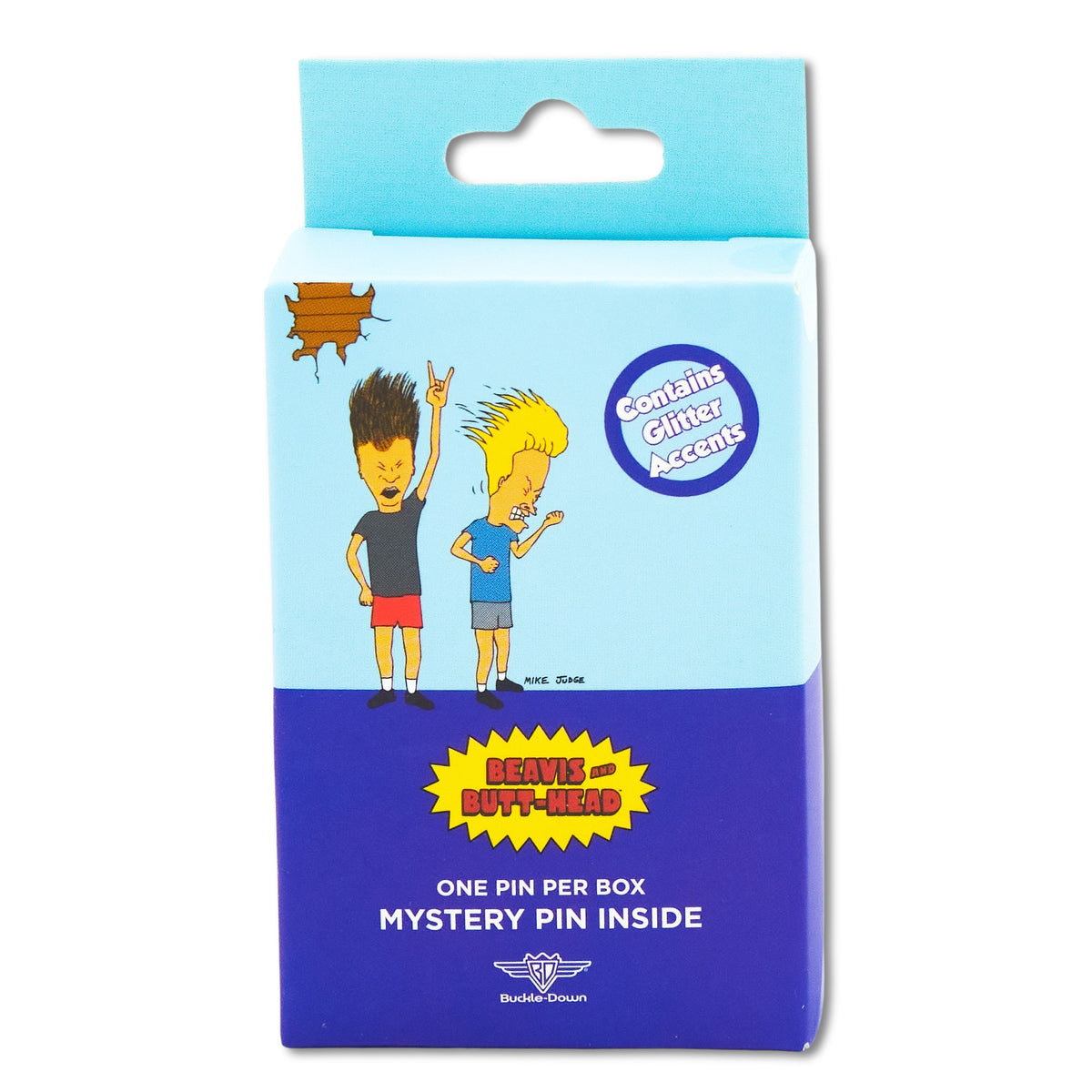 Beavis and Butt-Head Mystery Enamel Pin Blind Box Series, Title Logo, Burger World, Beavis, Butt-Head, or Butt-Head Pipe Blind Box Pins MTV