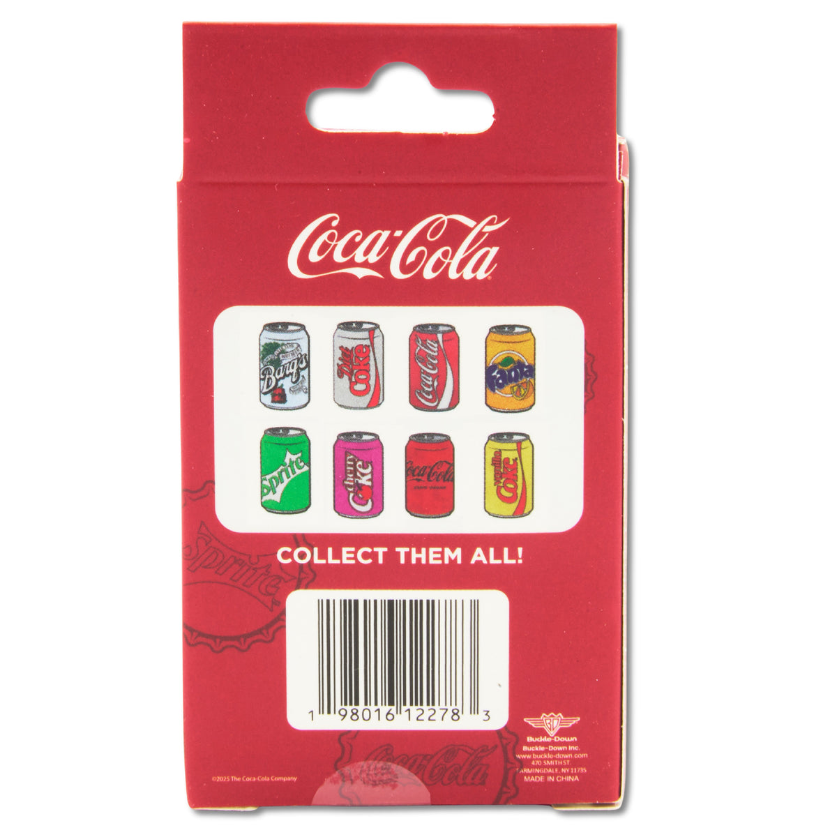Coca-Cola Soft Drink Cans Mystery Enamel Pin Blind Box Series, Coca-Cola, Coca-Cola Cherry, Coca-Cola Vanilla, Coca-Cola Zero Sugar, Diet Coke, Sprite, Fanta Orange, or Barq's Root Beer Blind Box Pins Coca-Cola