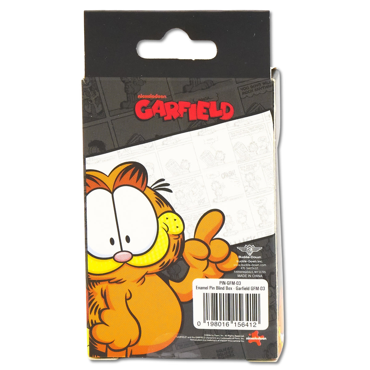 Garfield Puzzle Mystery Enamel Pin Blind Box Series, Garfield, Jon, Odie, Arlene, Nermal, or Pooky Blind Box Pins Garfield