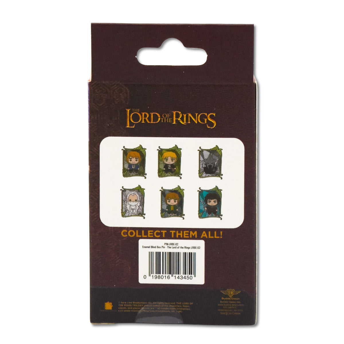 The Lord of the Rings Stained Glass Mystery Enamel Pin Blind Box Series, Pippin, Samwise, The Witch-King of Angmar, Gandalf, Merry or Frodo Blind Box Pins The Lord of the Rings
