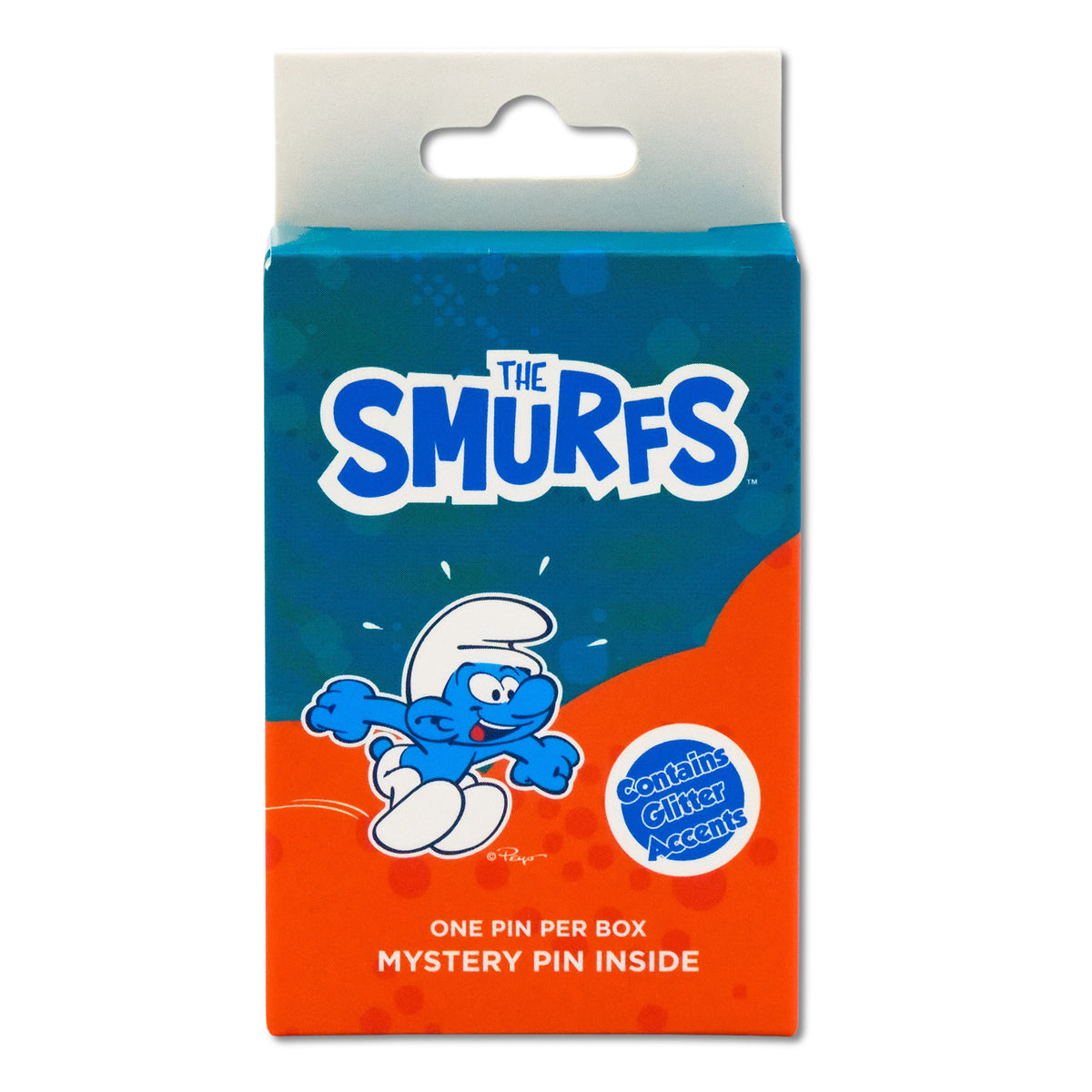 The Smurfs Working Mystery Enamel Pin Blind Box Series, Pilot, Blacksmith, Mechanic, Postman, Waiter, or Hostess Blind Box Pins The Smurfs