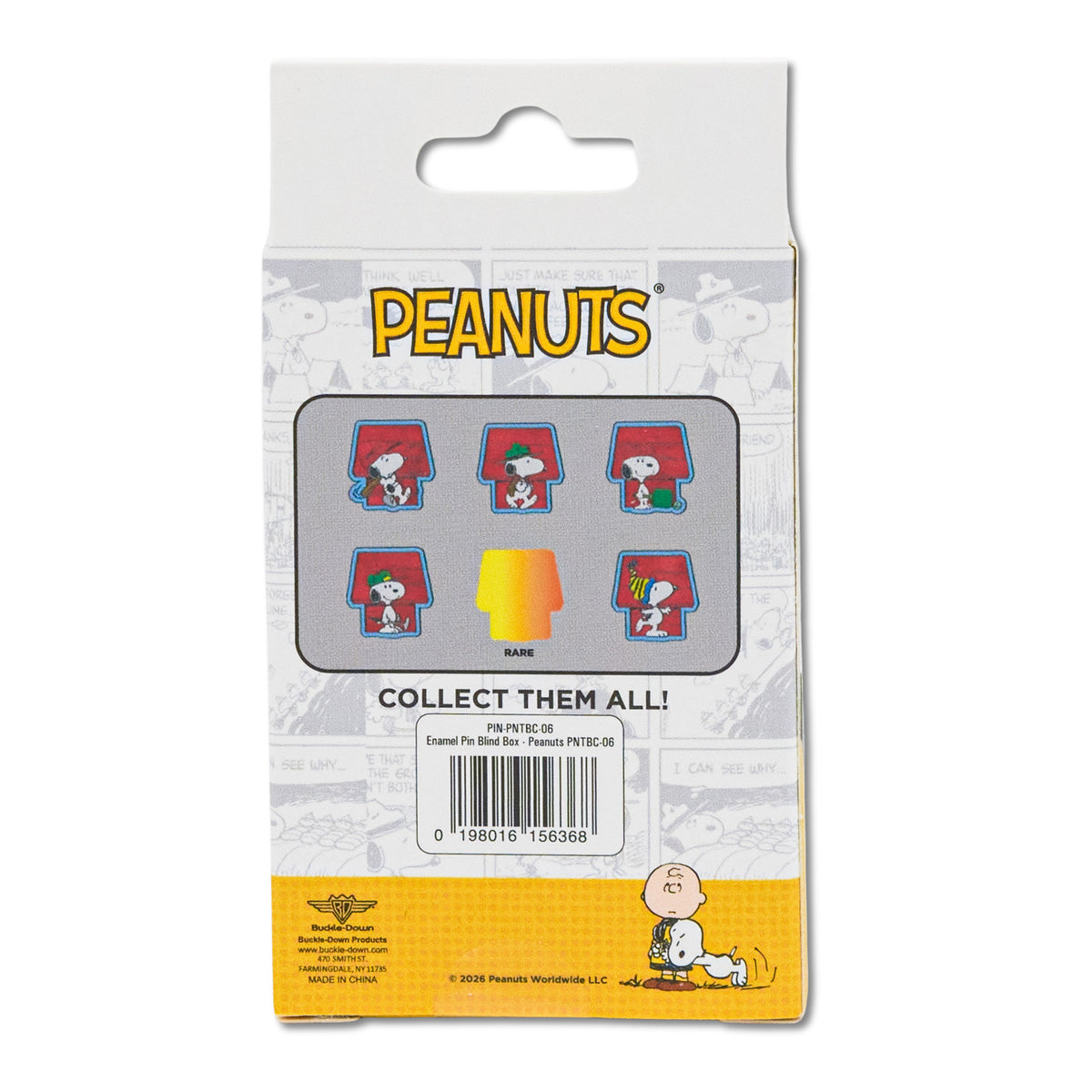 Peanuts Snoopy Dog House Mystery Enamel Pin Blind Box Series, Ice Skating, Joe Cool, Beagle Scout, Pickleball, Baseball, or Golf Blind Box Pins Peanuts