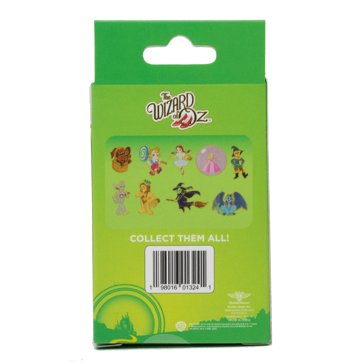 The Wizard of Oz Mystery Enamel Pin Blind Box Series, Dorothy, Toto, Scarecrow, Tin Man, Cowardly Lion, Wicked Witch, Flying Monkey, Glinda, or a Munchkin Blind Box Pins The Wizard of Oz