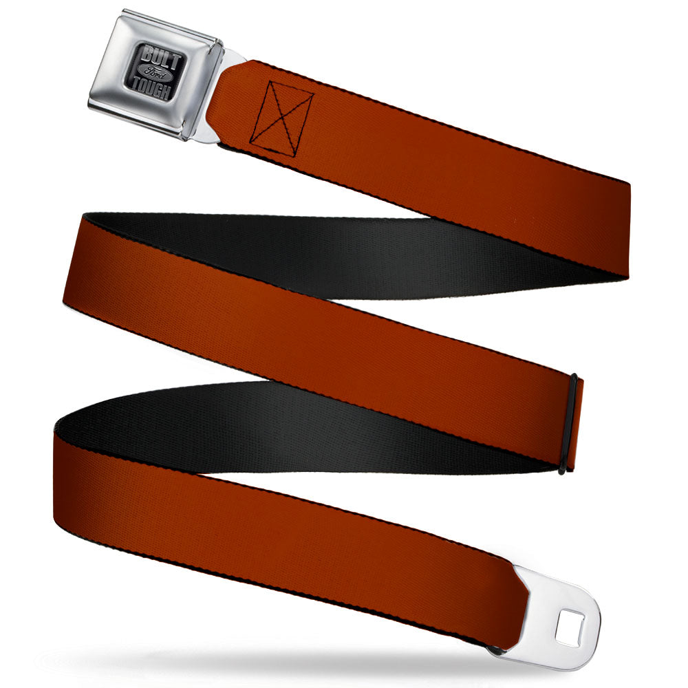 Built Ford Tough Seatbelt Belt - Brown Webbing Seatbelt Belts Ford