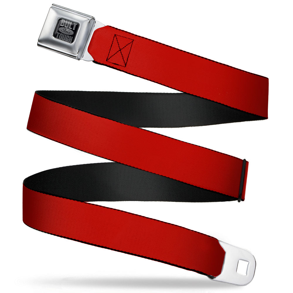 Built Ford Tough Seatbelt Belt - Burgundy Webbing Seatbelt Belts Ford