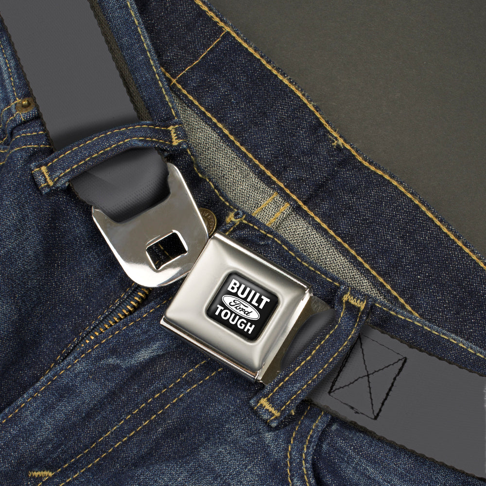Built Ford Tough Seatbelt Belt - Charcoal Webbing Seatbelt Belts Ford