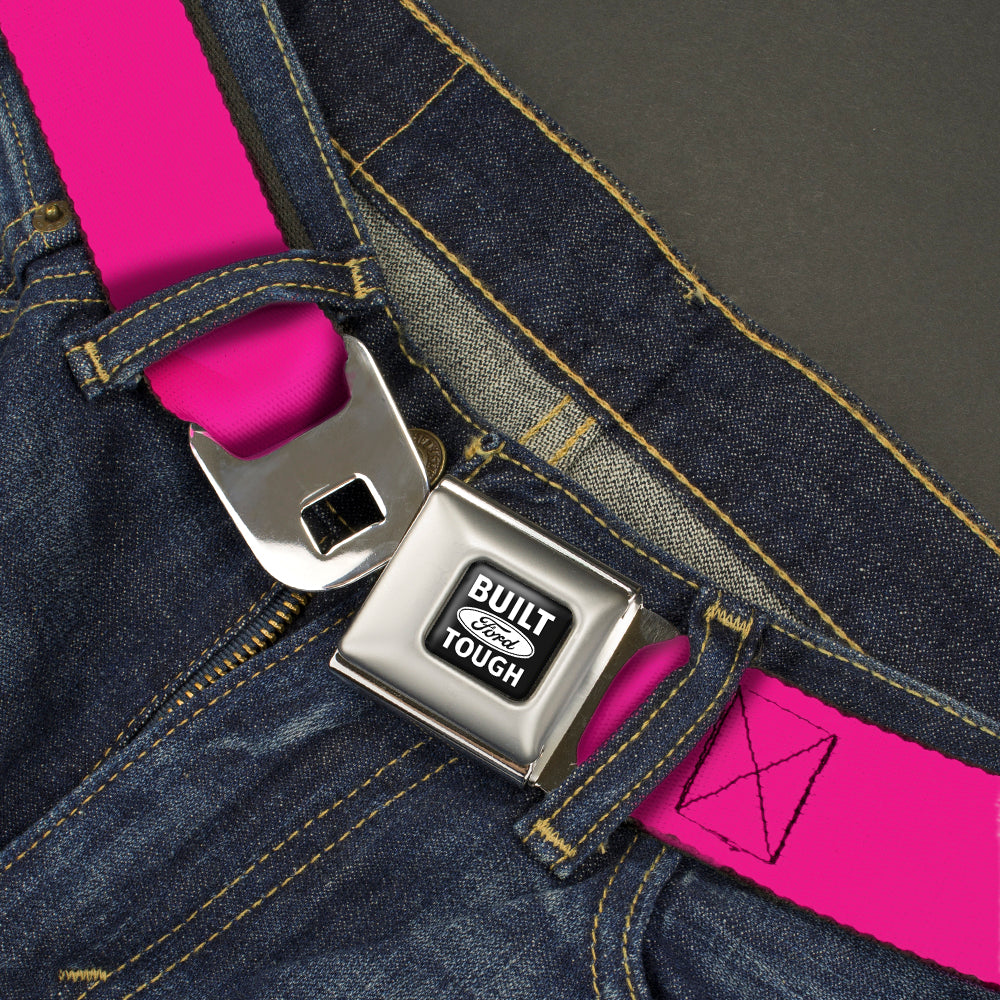 Built Ford Tough Seatbelt Belt - Fuchsia Webbing Seatbelt Belts Ford