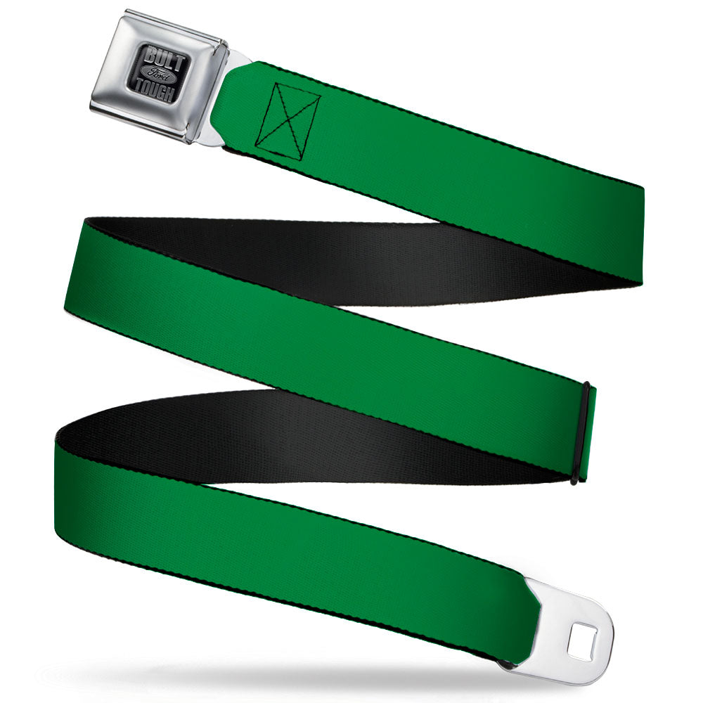 Built Ford Tough Seatbelt Belt - Green Webbing Seatbelt Belts Ford