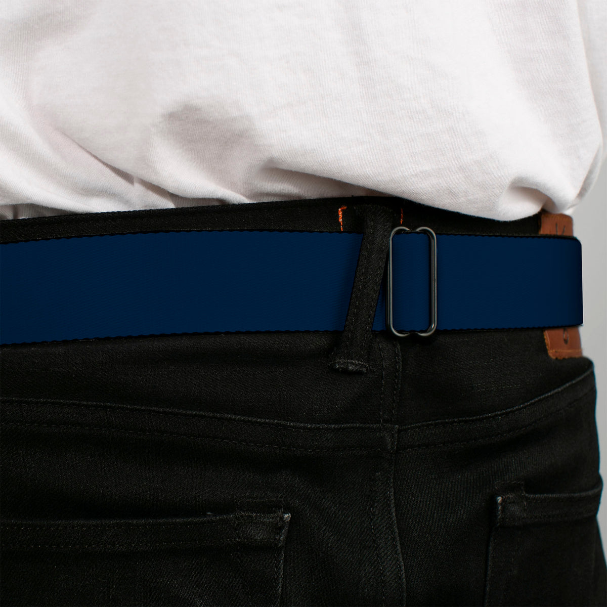 Built Ford Tough Seatbelt Belt - Navy Webbing Seatbelt Belts Ford
