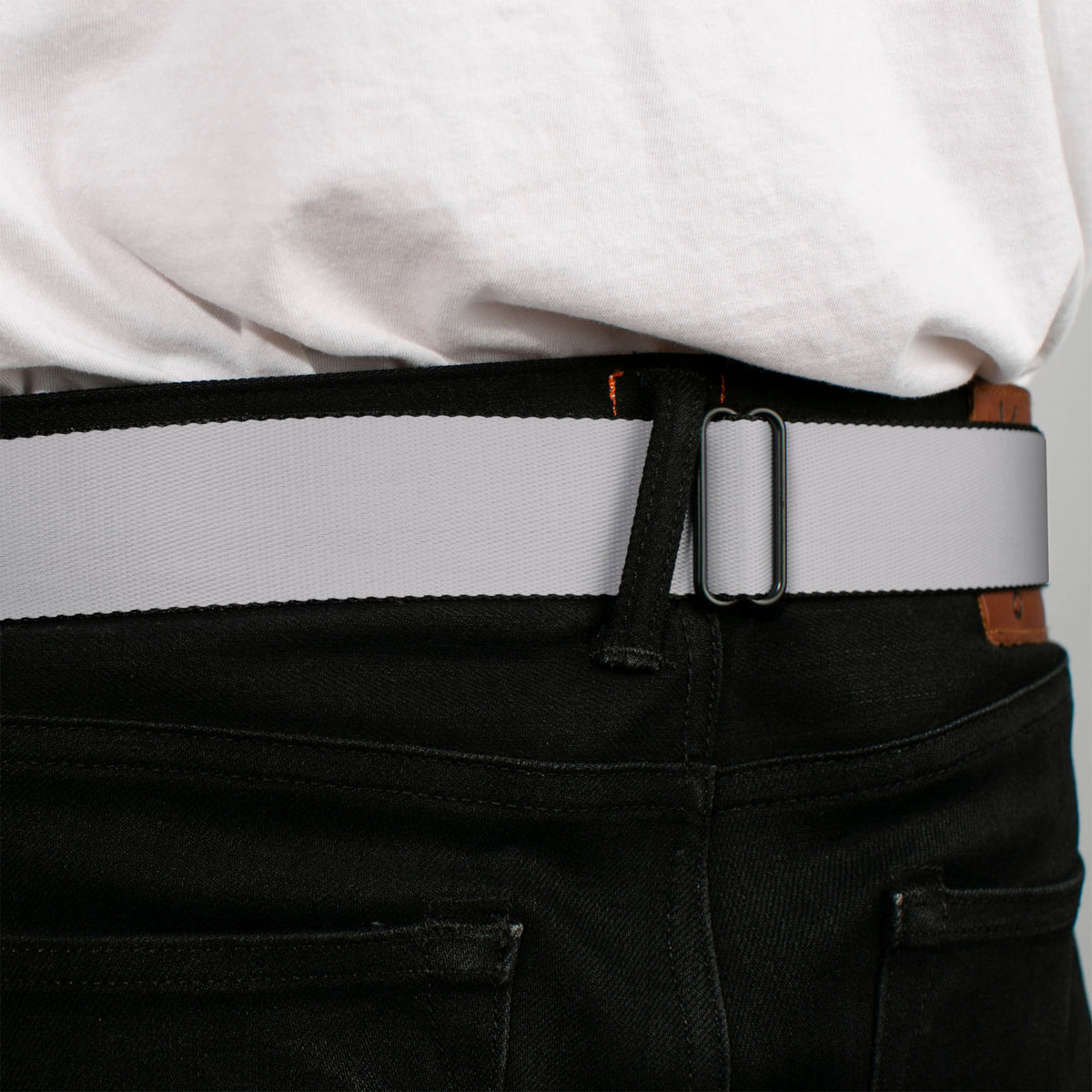 Built Ford Tough Seatbelt Belt - Silver Webbing Seatbelt Belts Ford