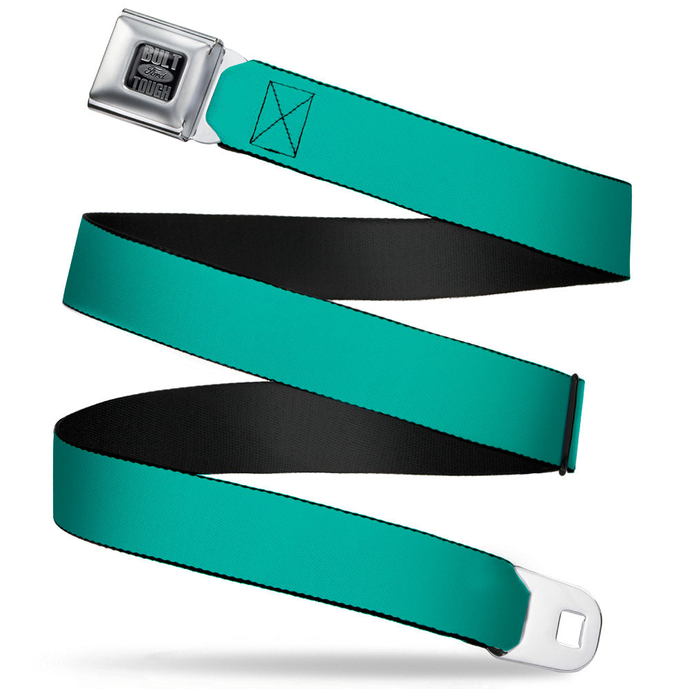 Built Ford Tough Seatbelt Belt - Teal Webbing Seatbelt Belts Ford