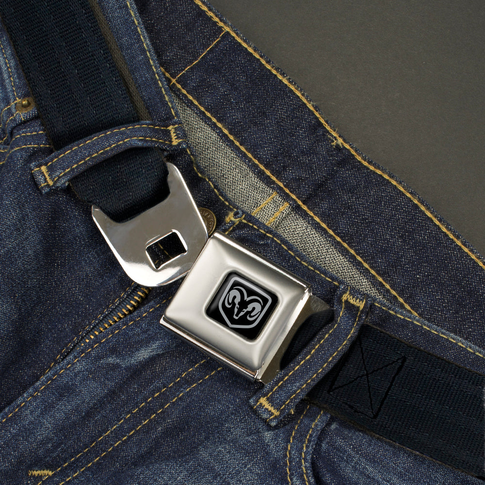 Ram Seatbelt Belt - Black Panel Webbing Seatbelt Belts Ram