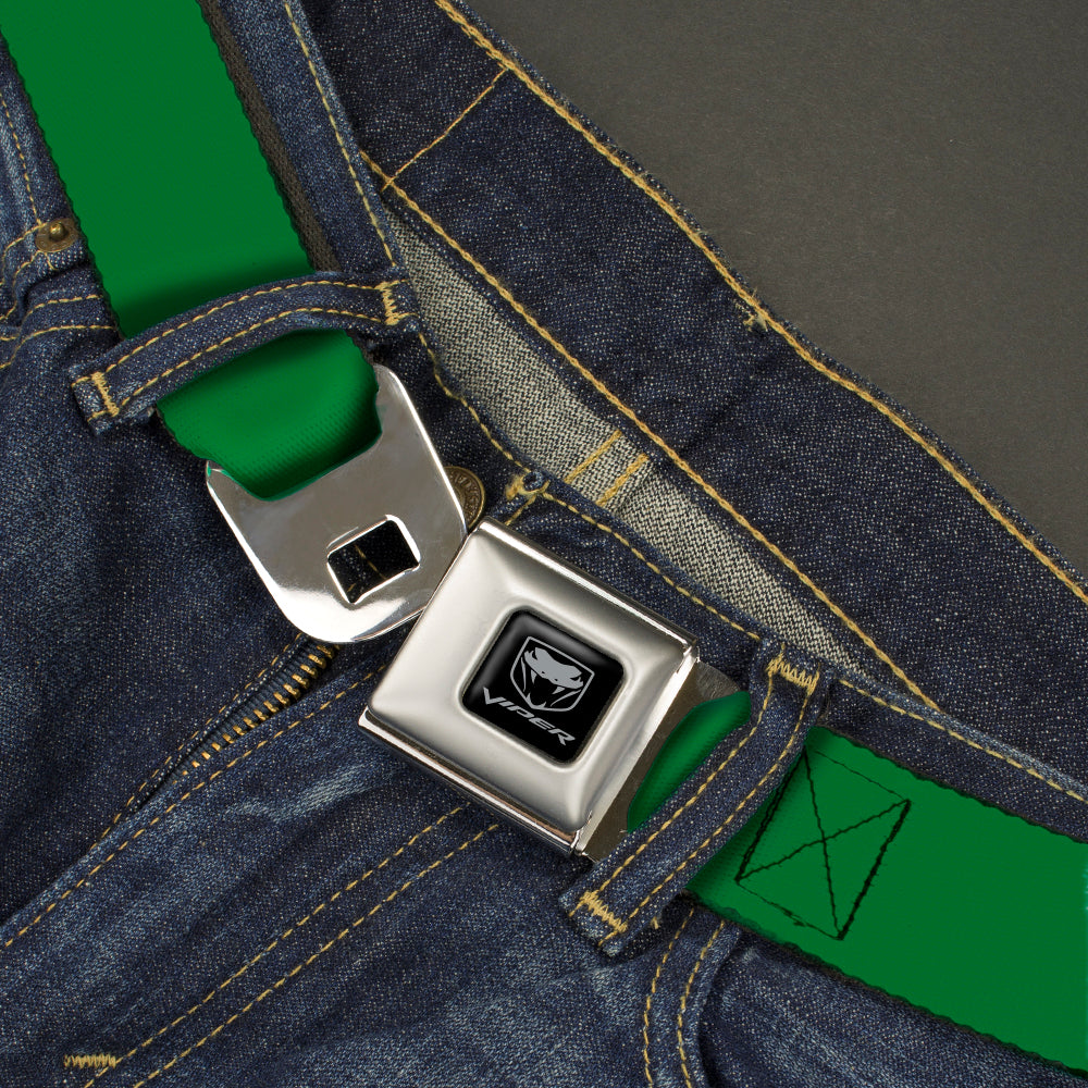 Dodge Viper Seatbelt Belt - Green Webbing Seatbelt Belts Dodge