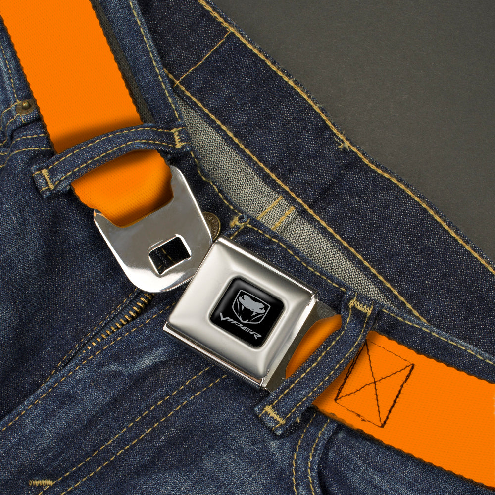Dodge Viper Seatbelt Belt - Orange Webbing Seatbelt Belts Dodge