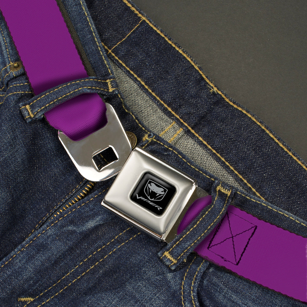 Dodge Viper Seatbelt Belt - Purple Webbing Seatbelt Belts Dodge