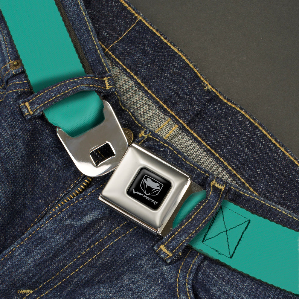 Dodge Viper Seatbelt Belt - Teal Webbing Seatbelt Belts Dodge
