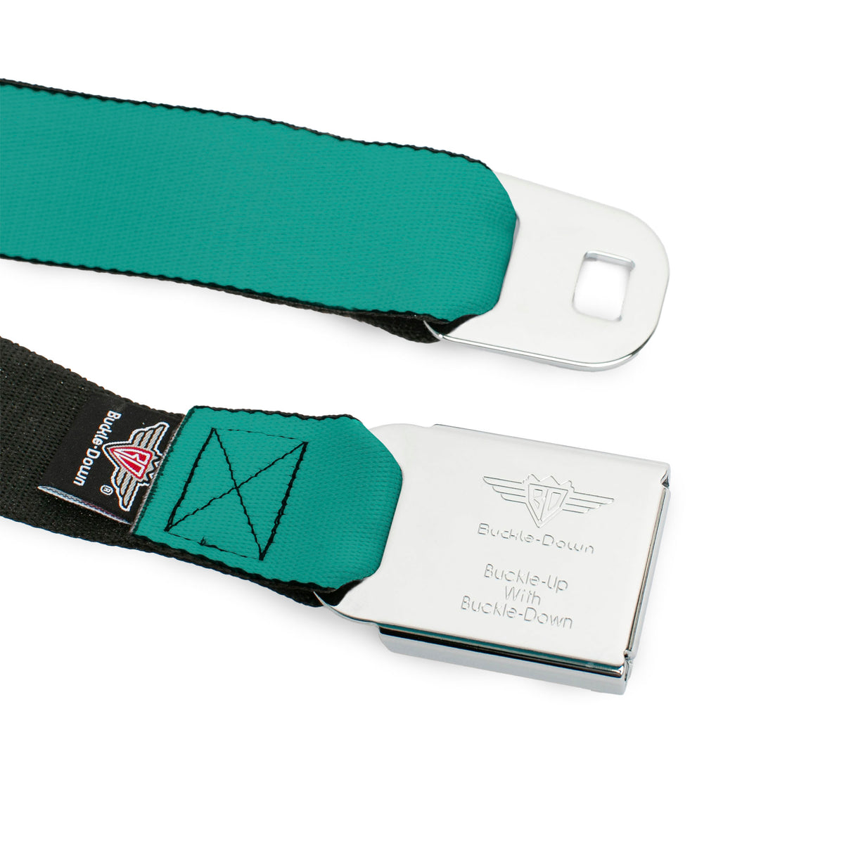 Dodge Viper Seatbelt Belt - Teal Webbing Seatbelt Belts Dodge