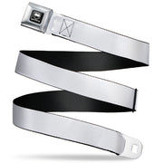 Dodge Viper Seatbelt Belt - White Webbing Seatbelt Belts Dodge
