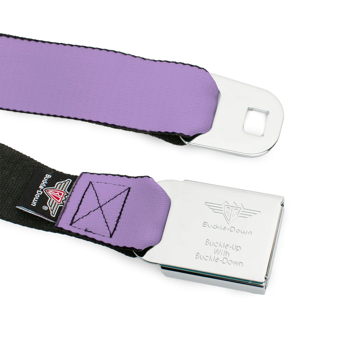 Ford Emblem Seatbelt Belt - Lavender Webbing Seatbelt Belts Ford