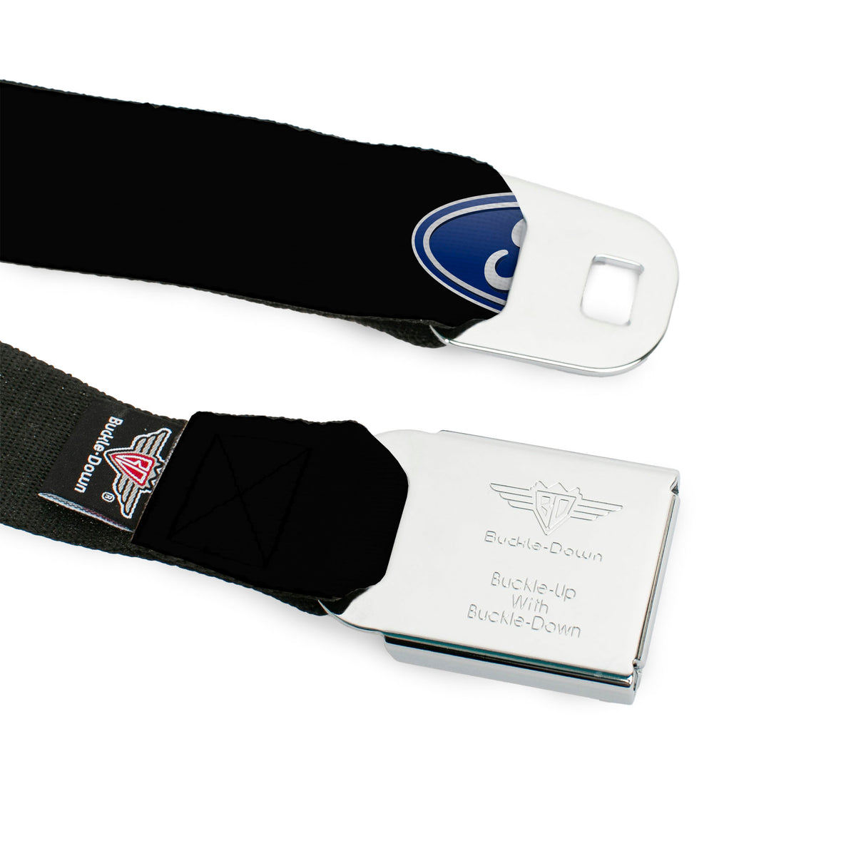 Ford Emblem Seatbelt Belt - Ford Oval Logo REPEAT Webbing Seatbelt Belts Ford