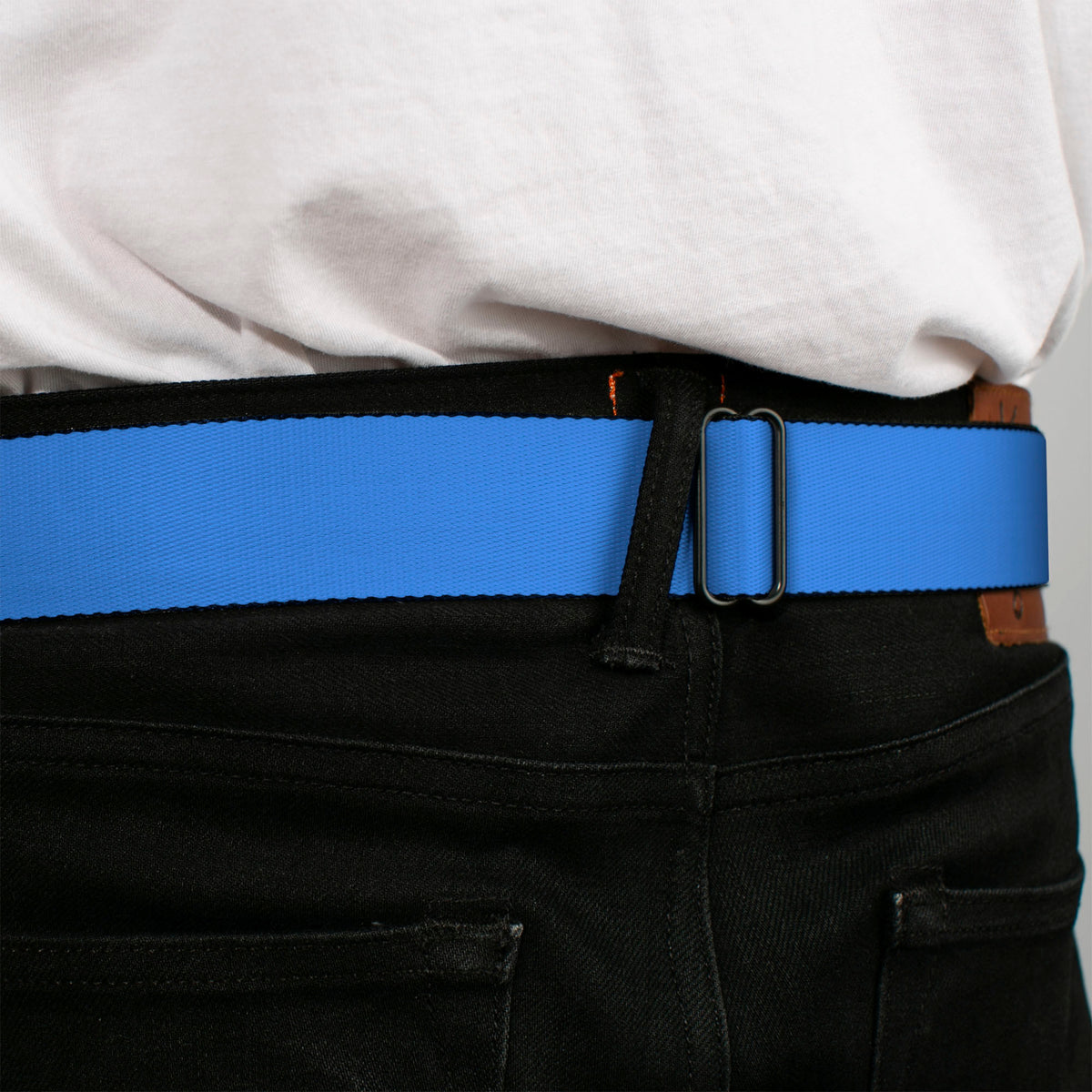 Ford Mustang Seatbelt Belt - Baby Blue Webbing Seatbelt Belts Ford